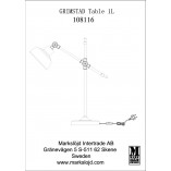 Lampa stołowa Grimstad mosiężna Markslojd | Kup online