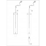 Lampa wisząca szklana Tubo 7cm | Markslojd - Stylowe oświetlenie