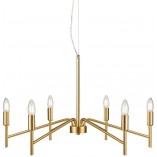 Żyrandol Retro Monarch Złoty Markslojd | Elegancki Design