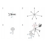 Lampa sufitowa Galaxy VII biała | Markslojd - Skandynawski Design
