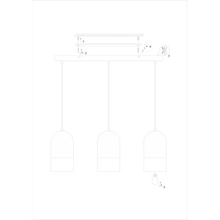Lampa wisząca Cope - szkło, 3 punkty, Markslojd | Kup teraz