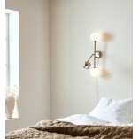 Kinkiet Bedside Markslojd - Designerski kinkiet z włącznikiem