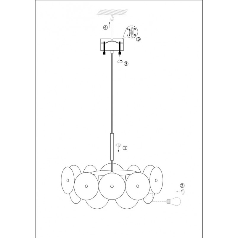 Lampa wisząca Vegas czarna | Markslojd - Design i styl