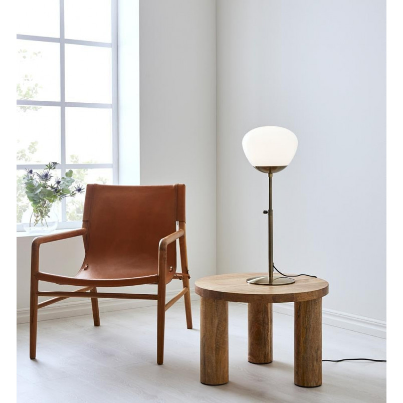 Lampa stołowa Rise biała Markslojd | Retro design