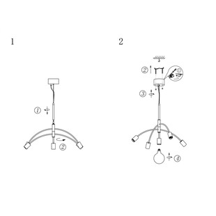 Lampa Wisząca Loft Cygnus | Markslojd - 5 punktów, Czarna