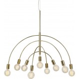 Lampa wisząca mosiężna Lavello 9-punktowa | Markslojd