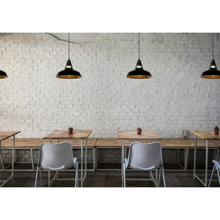 Lampa Wisząca Industrialna Brassy | Czarna, Loftowa | Lucide