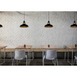 Lampa Wisząca Industrialna Brassy | Czarna, Loftowa | Lucide