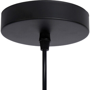 Lampa wisząca ażurowa Mesh czarna | Lucide - Loftowa elegancja