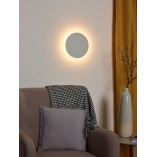 Kinkiet Lucide Eklyps LED - Nowoczesny, Biały, 25cm | Skandynawski