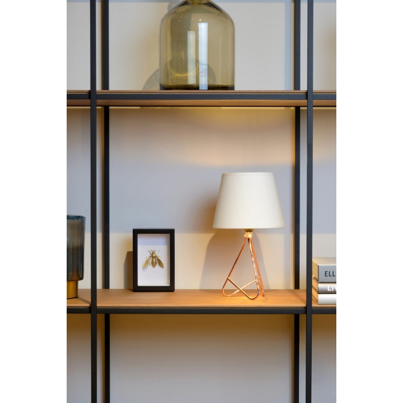 Lampa stołowa Gitta miedziana - Lucide | Nowoczesny design