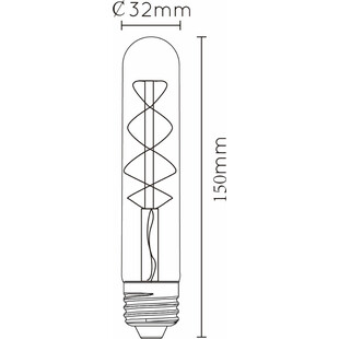 Żarówka LED Lucide T30 E27 Bursztynowa - Odkryj ciepły blask!