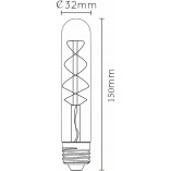 Żarówka LED Lucide T30 E27 Bursztynowa - Odkryj ciepły blask!