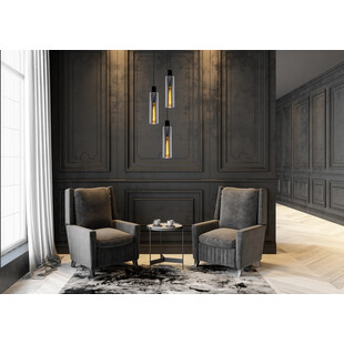 Lampa Wisząca Lucide Orlando III - Szkło Dymione | Sklep Lamp