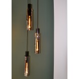 Lampa Wisząca Lucide Orlando III - Szkło Dymione | Sklep Lamp