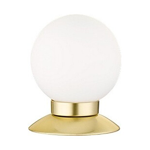 Lampa stołowa szklana biała Princess | Reality - Elegancki design
