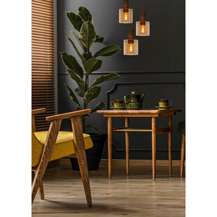Lampa Wisząca Lucide Toledo - Bursztynowe Szkło | Sklep z Lampami