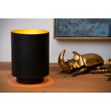 Lampa stołowa minimalistyczna czarna Lucide Suzy Round - Kup online