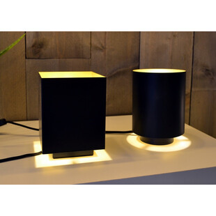 Lampa stołowa minimalistyczna czarna Lucide Suzy Round - Kup online