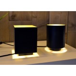 Lampa stołowa minimalistyczna czarna Lucide Suzy Round - Kup online