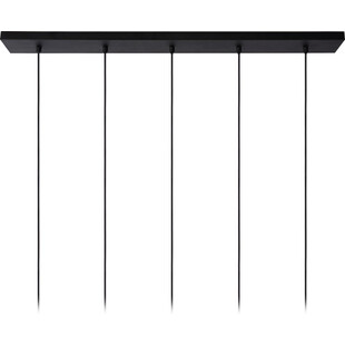 Lampa wisząca czarna Lionel | Lucide - Loftowa lampa E27