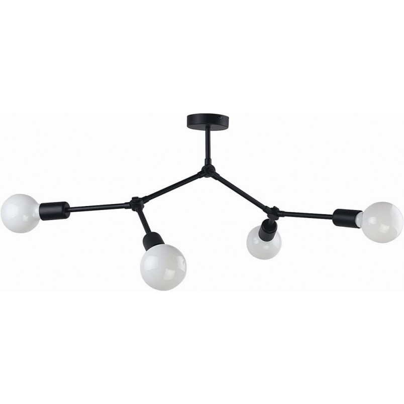 Lampa Sufitowa Loft Twig IV 86cm Czarna | Nowodvorski