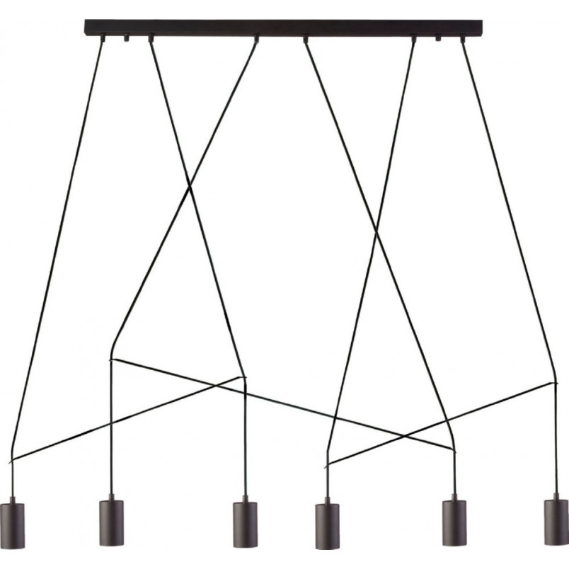 Lampa Sufitowa Imbria VI 135cm Czarna | Nowodvorski