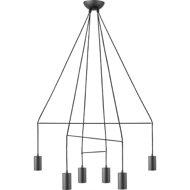 Lampa sufitowa Imbria VI 120cm czarna | Nowodvorski