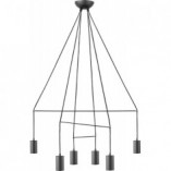 Lampa sufitowa Imbria VI 120cm czarna | Nowodvorski