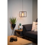Lampa Wisząca Loft Arthur Czarna | Lucide - Kup Teraz!