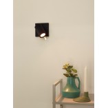 Reflektor sufitowy LED czarny | Lucide Grony - Oświetlenie