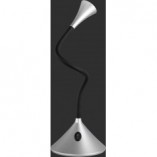Lampa biurkowa LED Reality Viper - Regulowana, Srebrna | Kup online