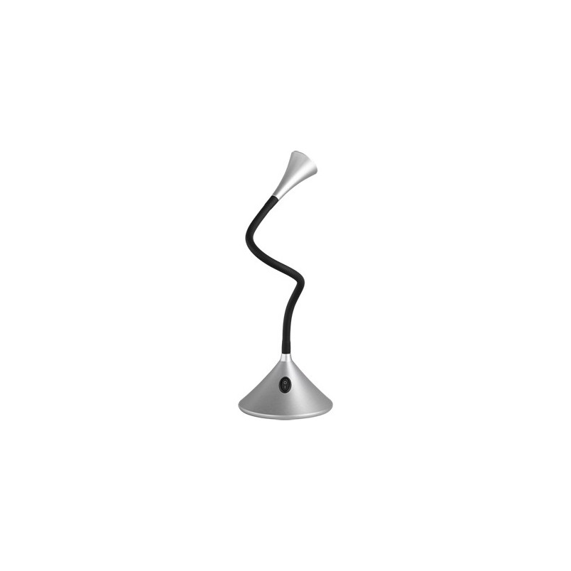 Lampa biurkowa LED Reality Viper - Regulowana, Srebrna | Kup online
