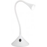 Lampa biurkowa LED Reality Viper - Biała, Nowoczesna