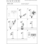 Lampa Ogrodowa Arne LED - Chrom | Lucide