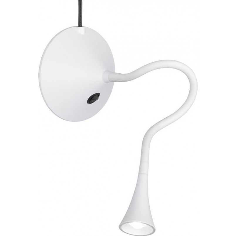 Lampa biurkowa LED Reality Viper - Biała, Nowoczesna