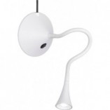 Lampa biurkowa LED Reality Viper - Biała, Nowoczesna