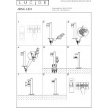 Lampa Ogrodowa Arne LED Czarna | Lucide - Kup Teraz!