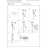 Lampa Ogrodowa LED Arne - Chrom Satynowy | Lucide