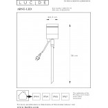 Lampa Ogrodowa Arne LED Czarna | Lucide - Kup Teraz!