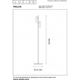 Lampa podłogowa Philon LED czarna | Lucide - Minimalistyczny Design