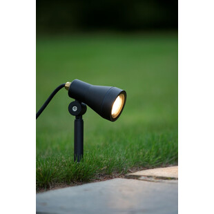 Lampa OGRODOWA LED Spike Czarna | Lucide - Oświetlenie