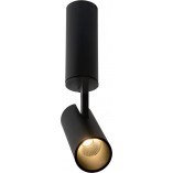 Plafon Greg LED czarny | Minimalistyczny reflektor sufitowy Lucide