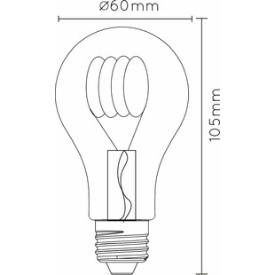 Żarówka LED Lucide Twilightswitch E27 - Bursztynowy Klimat