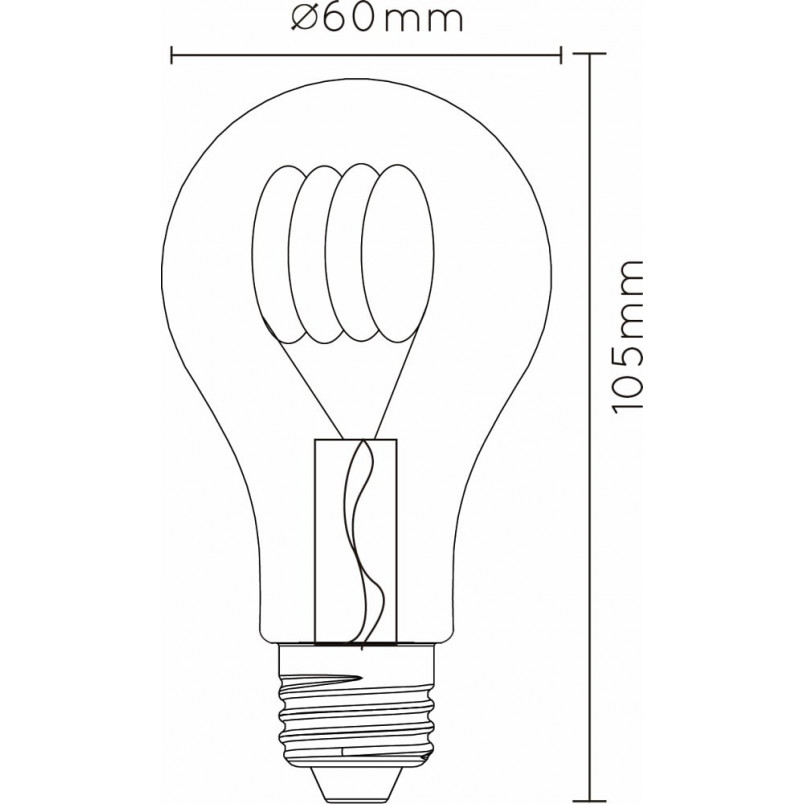 Żarówka LED Lucide Twilightswitch E27 - Bursztynowy Klimat