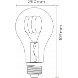 Żarówka LED Lucide Twilightswitch E27 - Bursztynowy Klimat