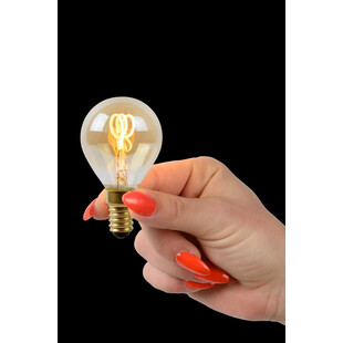 Żarówka LED Globe Lucide | Bursztynowa, Ściemnialna E14
