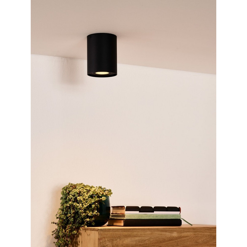 Lampa Tube Lucide: Elegancki spot czarny GU10 - Kup teraz!