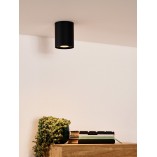 Lampa Tube Lucide: Elegancki spot czarny GU10 - Kup teraz!