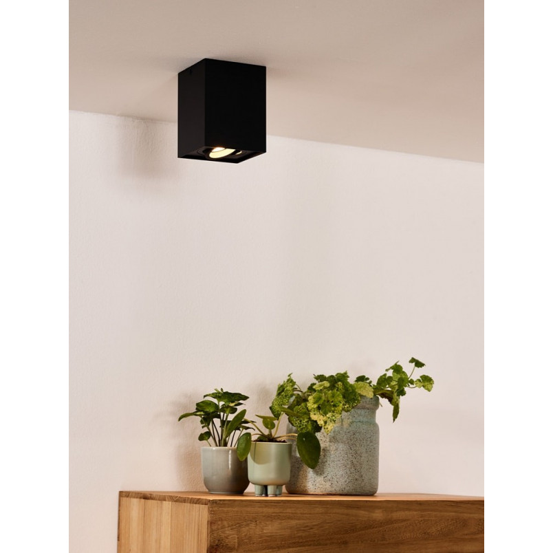 Lampa Spot Tube Czarna Lucide | Nowoczesny Design